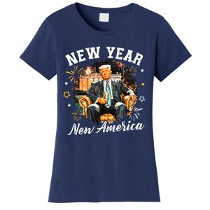 New Year New American 2025 Donald Trump Women's T-Shirt