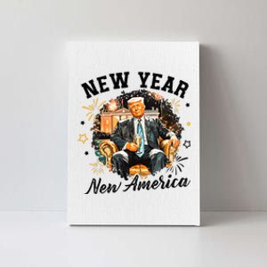 New Year New American 2025 Donald Trump Canvas