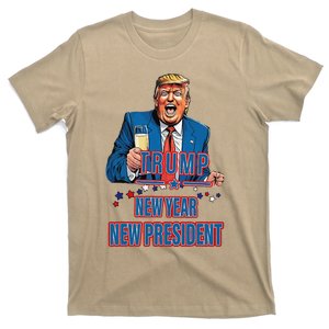 New Year New President Funny Trump 2025 Take America Back T-Shirt