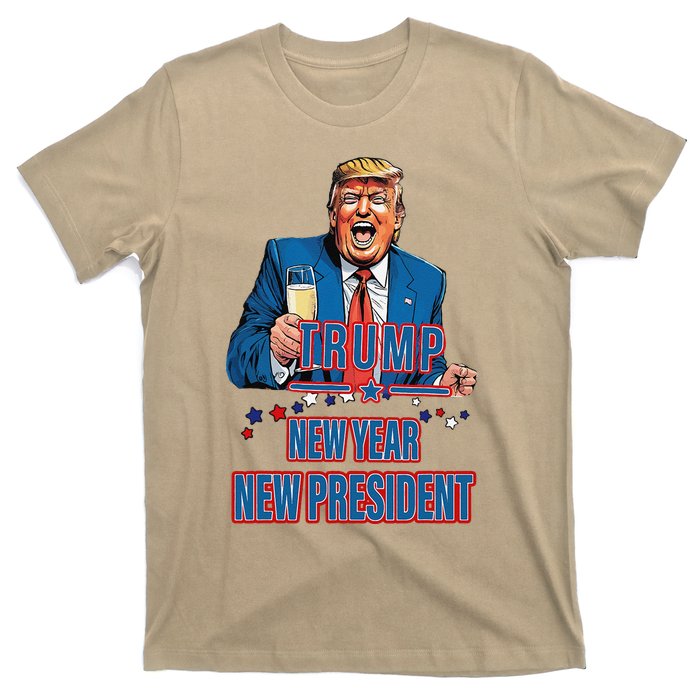 New Year New President Funny Trump 2025 Take America Back T-Shirt