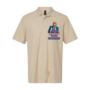 New Year New President Funny Trump 2025 Take America Back Softstyle Adult Sport Polo