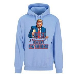 New Year New President Funny Trump 2025 Take America Back Unisex Surf Hoodie