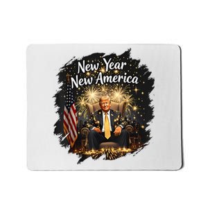 New Year New America Happy New Year Party 2025 Trump Funny Mousepad