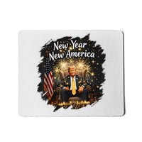 New Year New America Happy New Year Party 2025 Trump Funny Mousepad