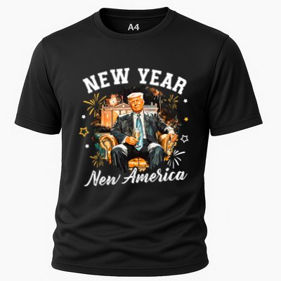 New Year New American Trump 2025 Performance Shirt
