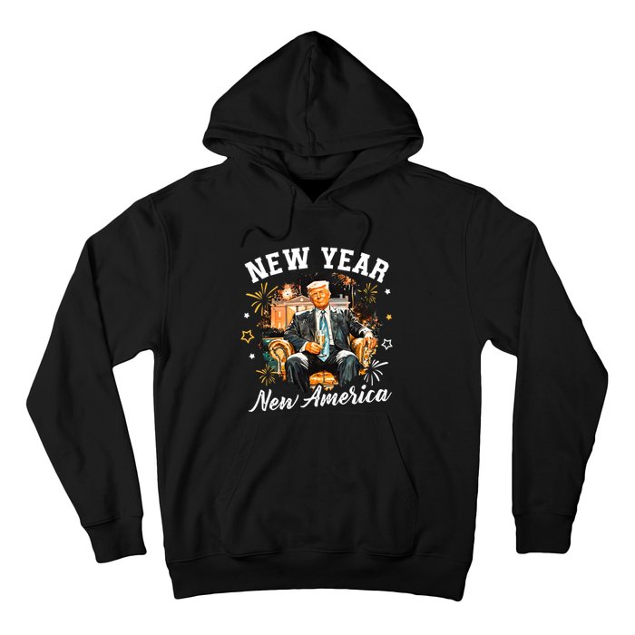 New Year New American Trump 2025 Hoodie