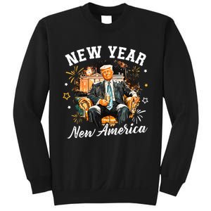 New Year New American Trump 2025 Sweatshirt