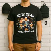 New Year New American Trump 2025 T-Shirt