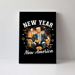 New Year New American Trump 2025 Canvas