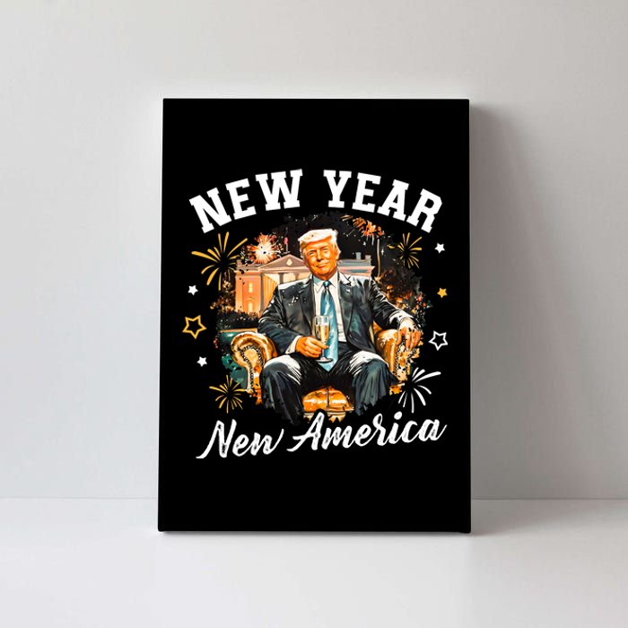 New Year New American Trump 2025 Canvas