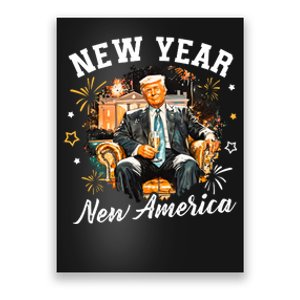 New Year New American Trump 2025 Poster