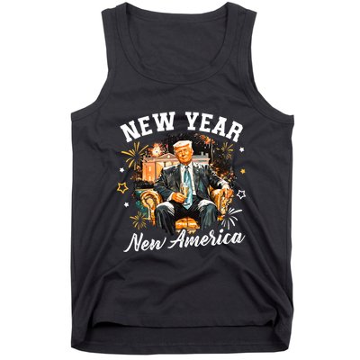 New Year New American Trump 2025 Tank Top