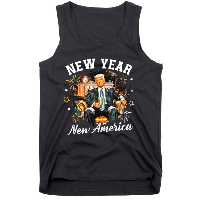 New Year New American Trump 2025 Tank Top