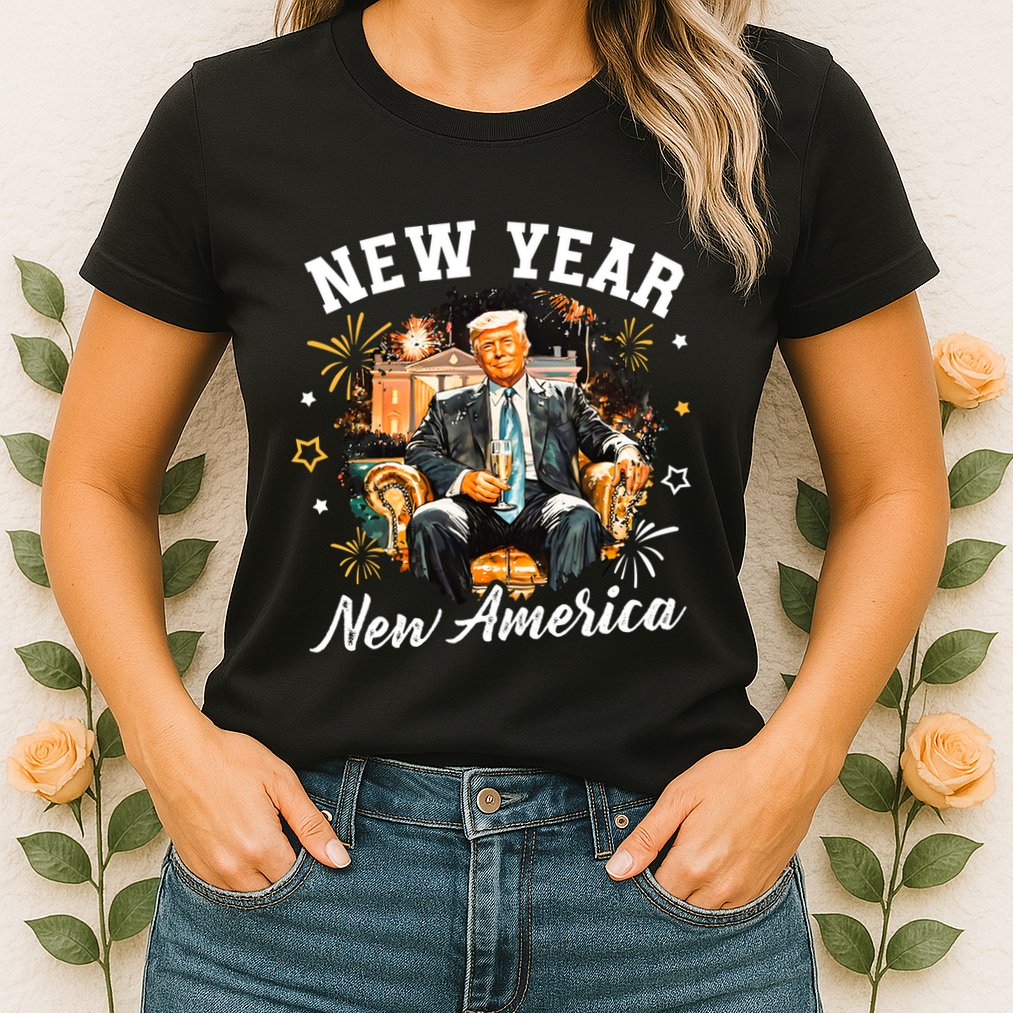 New Year New American Trump 2025 Womens T-Shirt