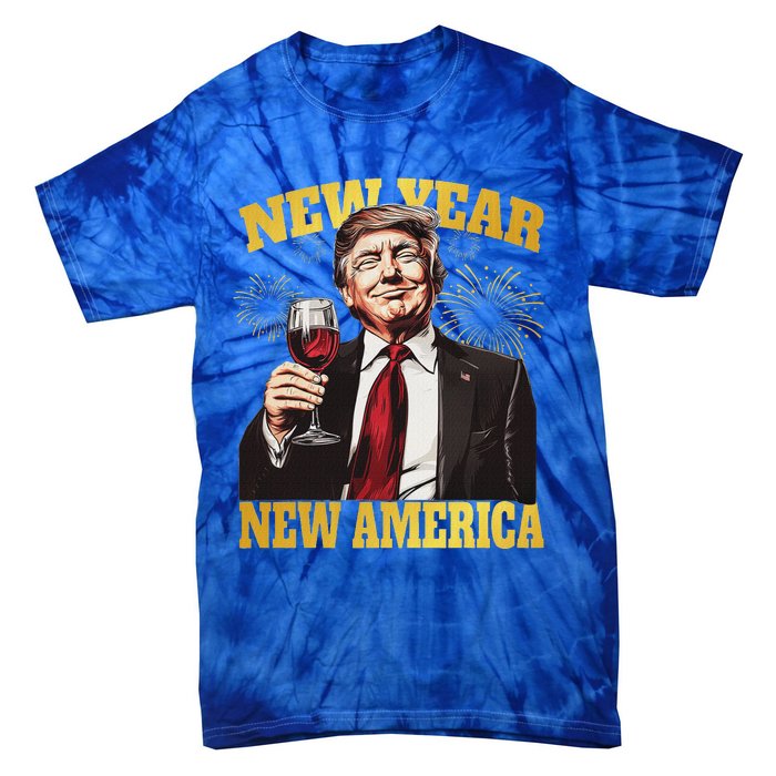 New Year New A Merica Tie-Dye T-Shirt