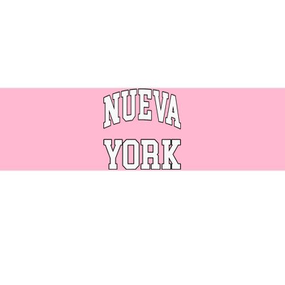 New York Nueva York Nyc Spanglish Bumper Sticker