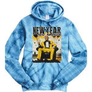 New Year New Hope 2025 Donald Trump Tie Dye Hoodie