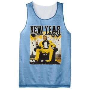 New Year New Hope 2025 Donald Trump Mesh Reversible Basketball Jersey Tank