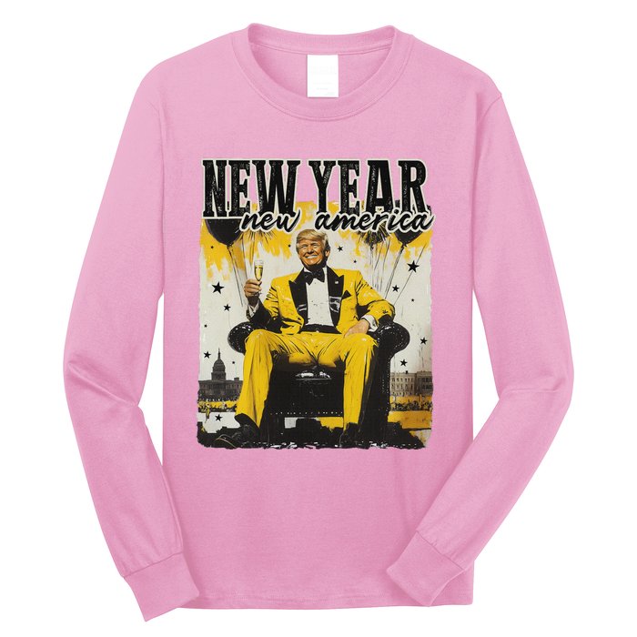 New Year New Hope 2025 Donald Trump Long Sleeve Shirt