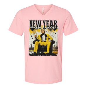 New Year New Hope 2025 Donald Trump V-Neck T-Shirt