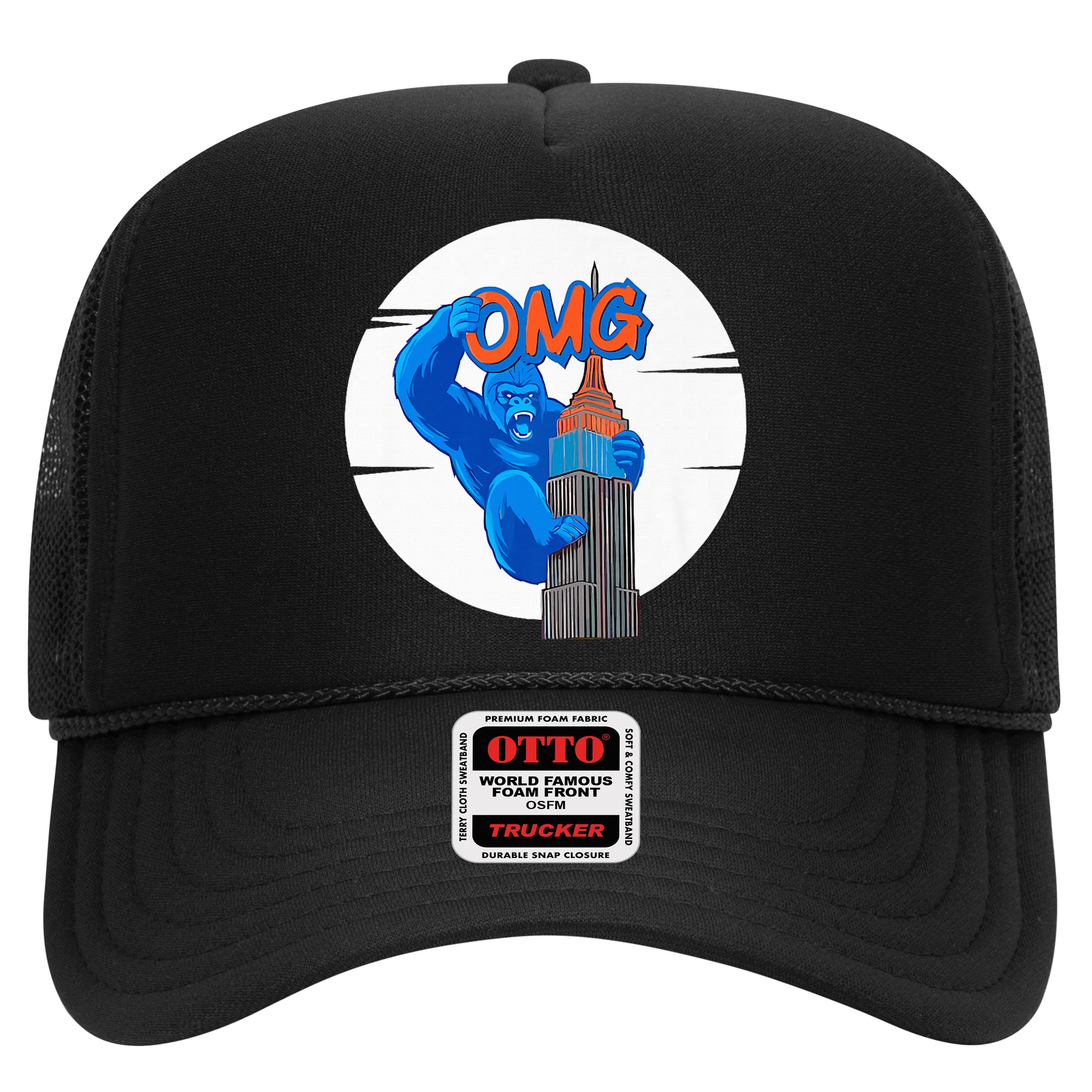 New York Omg Gorilla Top Tower Hat