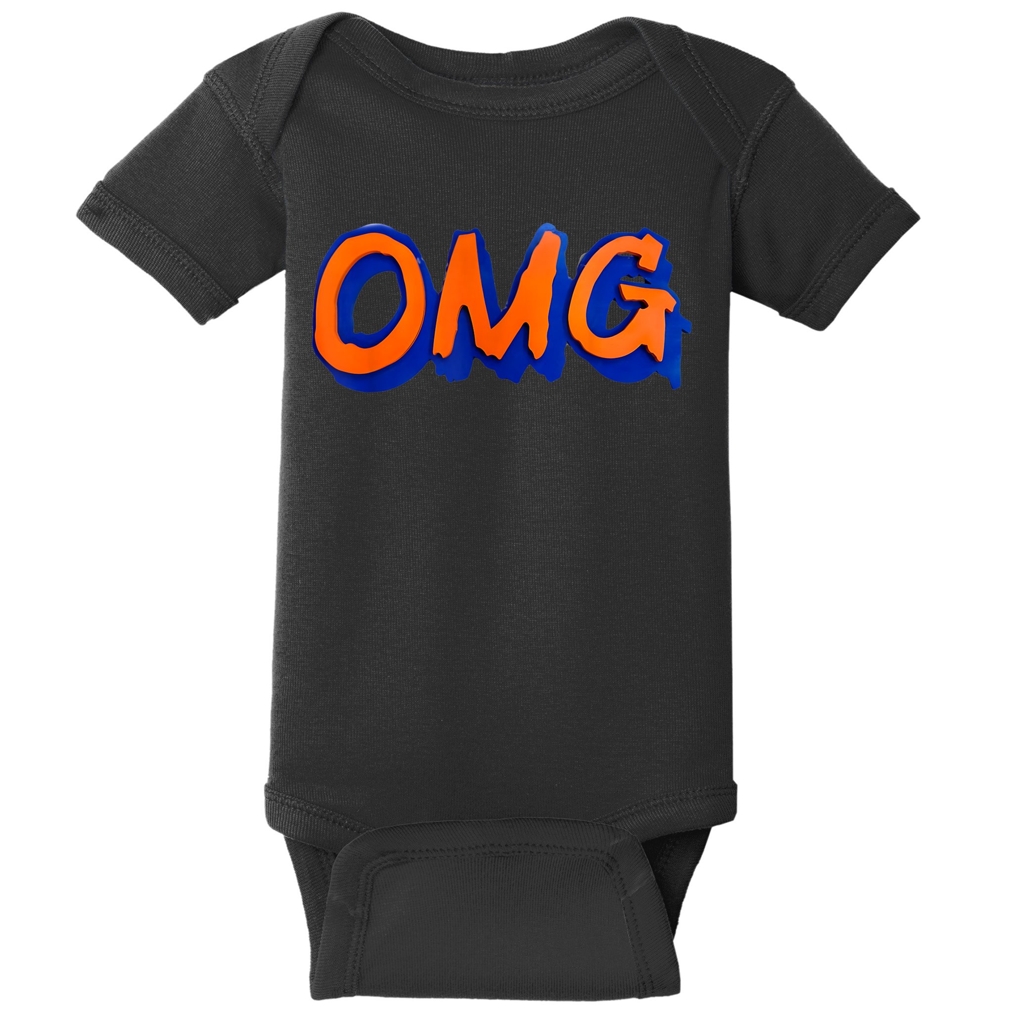 New York Omg Top Aligned Baby Bodysuit