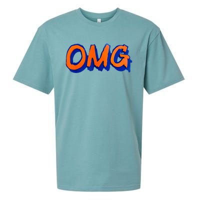 New York Omg Top Aligned Sueded Cloud Jersey T-Shirt