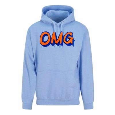 New York Omg Top Aligned Unisex Surf Hoodie