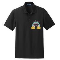 Nine Year Old Rainbow 9th Birthday Gifts For Girls 9 Bday Dry Zone Grid Polo