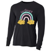 Nine Year Old Rainbow 9th Birthday Gifts For Girls 9 Bday Cooling Performance Long Sleeve Crew