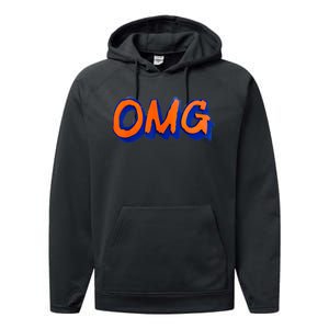 New York Omg Top Aligned Performance Fleece Hoodie