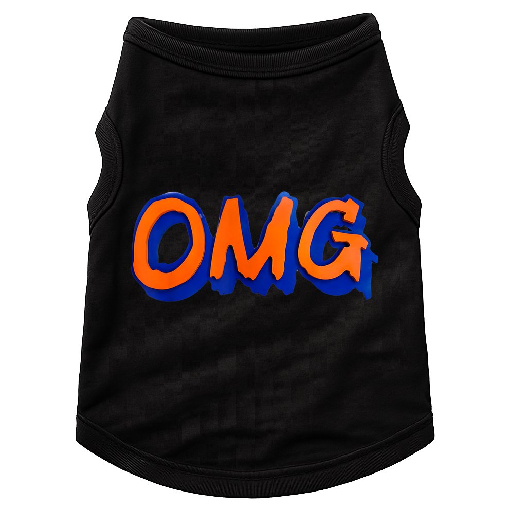 New York Omg Top Aligned Doggie Tank