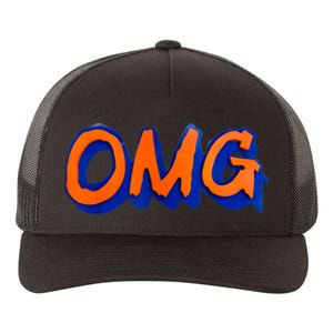 New York Omg Top Aligned Yupoong Adult 5-Panel Trucker Hat