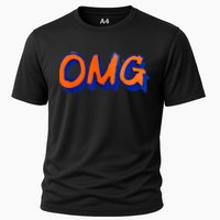 New York Omg Top Aligned Cooling Performance Crew T-Shirt