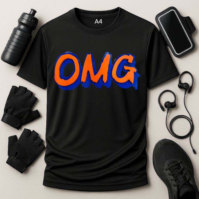 New York Omg Top Aligned Cooling Performance Crew T-Shirt