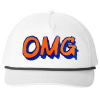 New York Omg Top Aligned Snapback Five-Panel Rope Hat