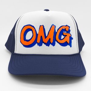 New York Omg Top Aligned Trucker Hat