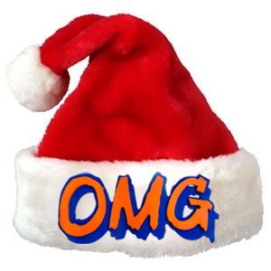 New York Omg Top Aligned Premium Christmas Santa Hat