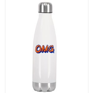 New York Omg Top Aligned Stainless Steel Insulated Water Bottle