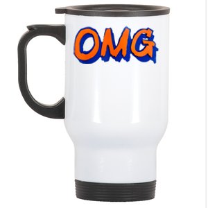 New York Omg Top Aligned Stainless Steel Travel Mug