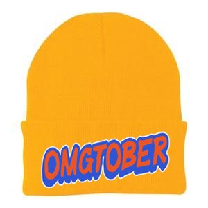 New York Omgtober Baseball Fans Knit Cap Winter Beanie