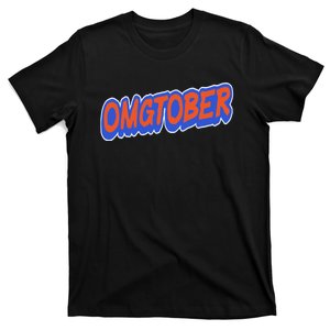 New York Omgtober Baseball Fans T-Shirt