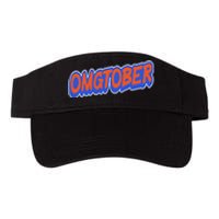 New York Omgtober Baseball Fans Valucap Bio-Washed Visor