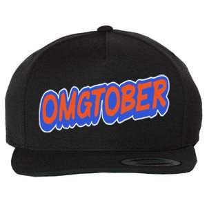 New York Omgtober Baseball Fans Wool Snapback Cap