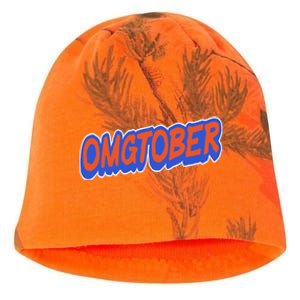 New York Omgtober Baseball Fans Kati - Camo Knit Beanie