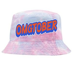 New York Omgtober Baseball Fans Tie-Dyed Bucket Hat