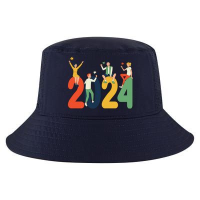 New Year Party Cool Comfort Performance Bucket Hat