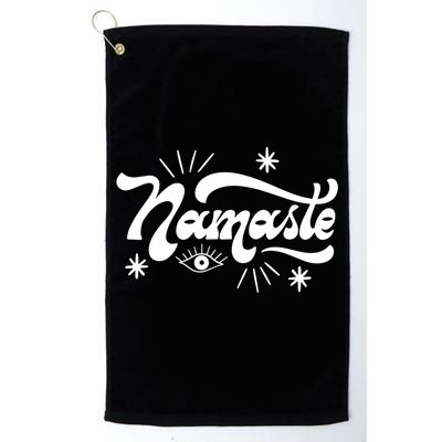 Namaste Yoga Premium Meaningful Gift Golf Towel