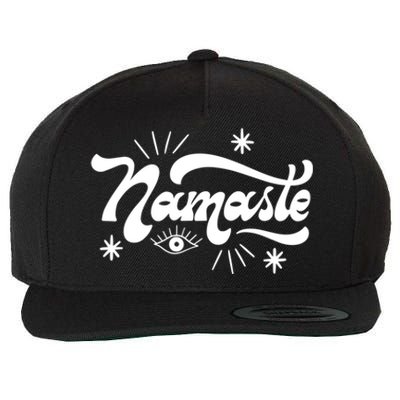 Namaste Yoga Premium Meaningful Gift Wool Snapback Cap