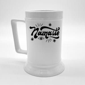 Namaste Yoga Premium Meaningful Gift Beer Stein